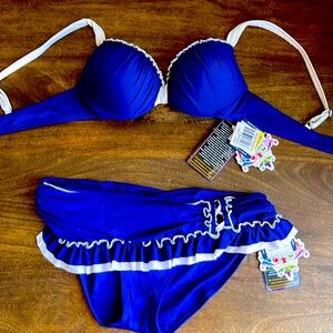 Becca Two Piece Ruffled Bottoms